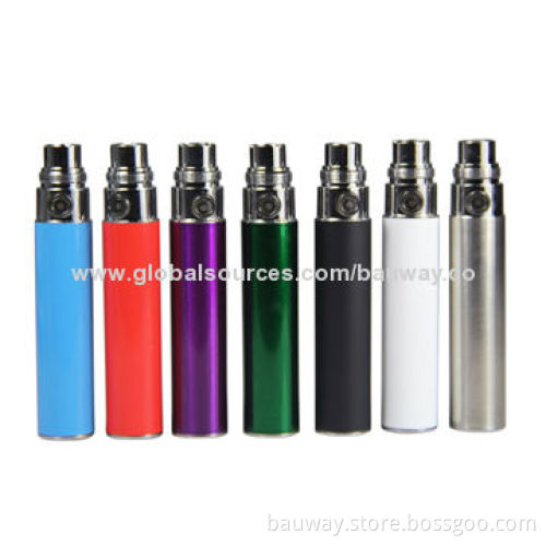 Electronic Cigarette Batteries, 650/900/1100mAh Battery Capacity, 7 Colors
